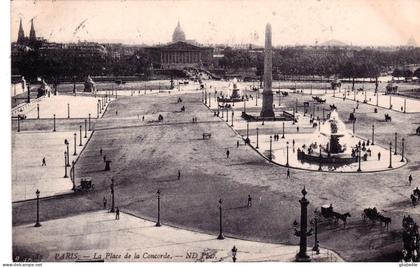 75 - PARIS 08 -  place de la Concorde