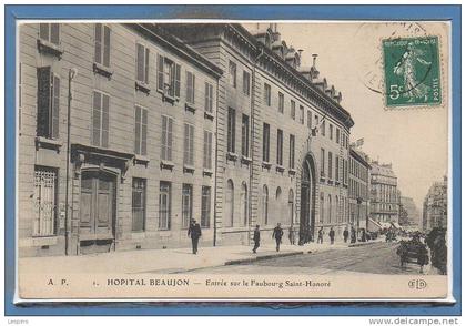 75 - PARIS - Arr. 08 --  Hopital Beaujon --  Entrée...