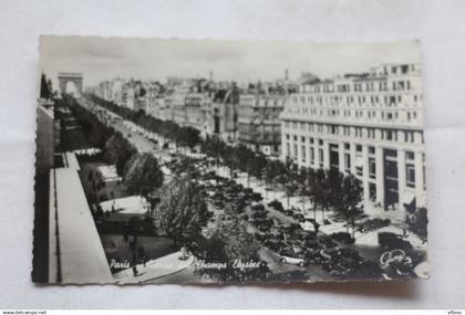 P515, Cpsm, Paris 75, champs Elysées avenue, 8eme