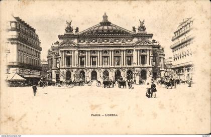 Paris - 9 - L'Opera CPA
