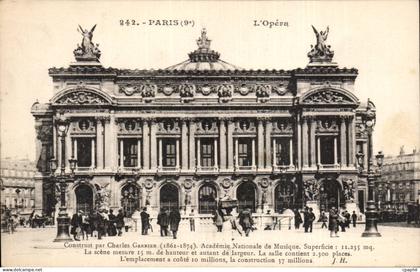 Paris - 9 - L'Opera - CPA