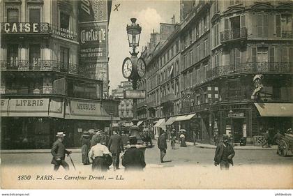 PARIS  9eme arrondissement   carrefour Drouot