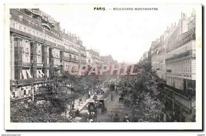 Paris CPA Boulevard Montmartre