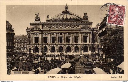 Paris CPA Place de l'opera