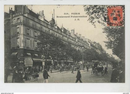 PARIS - IXème arrondissement - Boulevard Poissonnière