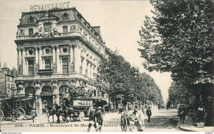 Paris - 10 - Boulevard St Martin - Le Theatre - CPA