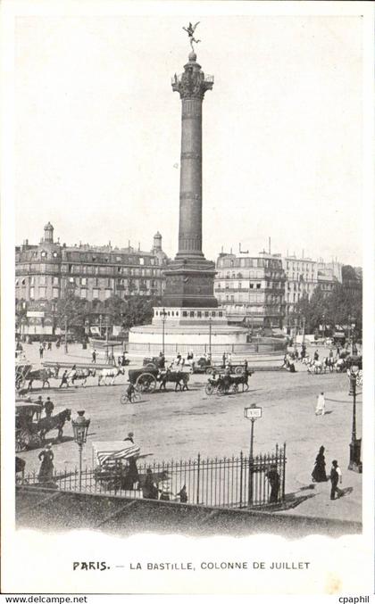 Paris - 10 - La Bastille - CPA