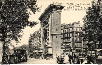 Paris - 10 - Porte Saint Denis - CPA