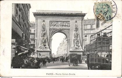 Paris - 10 - Porte Saint Denis - CPA