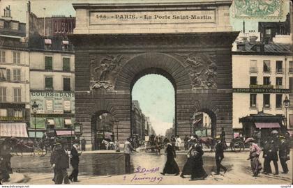 Paris - 10 - Porte Saint Martin - CPA