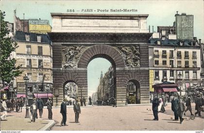 Paris - 10 - Porte Saint Martin - CPA