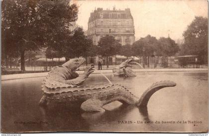 (11/12/25) 75-CPA PARIS - 11-12ème ARRONDISSEMENT - BASSIN DE LA NATION