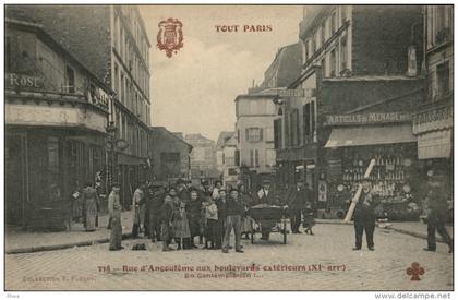 75 - PARIS - 11 ème - Rue d'Angouleme - série Tout Paris