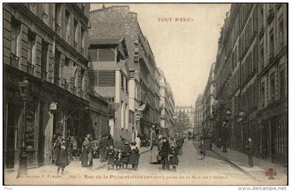 75 - PARIS - 11 ème - Rue de la Présentation - série Tout Paris