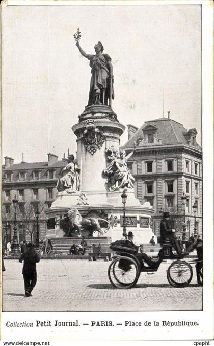 Paris - 11 - Collection Petit Journal - Place de la Republique - CPA