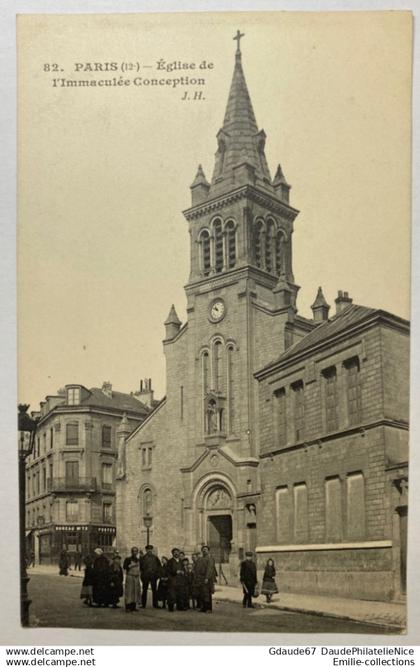 PARIS 12 - EGLISE DE L'IMMACULEE CONCEPTION