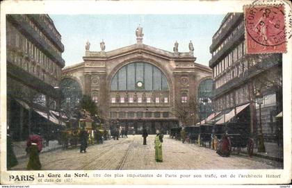 Paris - 12 - Gare du Nord - CPA