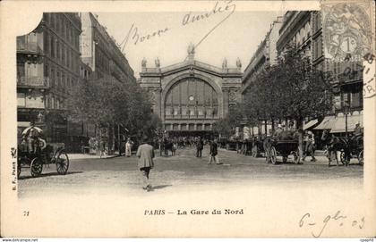 Paris - 12 - Gare du Nord - CPA