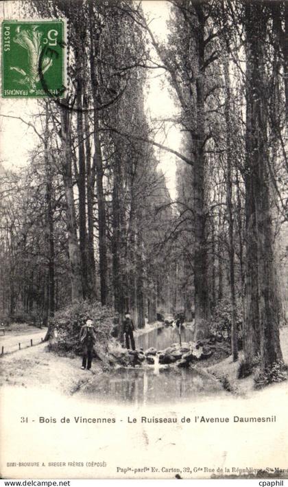 Paris - 12 - Le Ruisseau - CPA