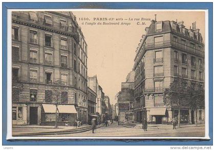 75 - PARIS - 13 Arr. -- La rue Broca à....