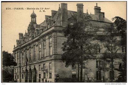 75 - PARIS - 13 ème - mairie