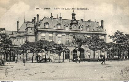 Paris - 13 - Mairie du XIII Arrondissement CPA