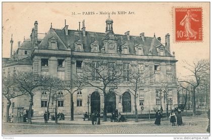 PARIS - XIIIème arrondissement - La Mairie