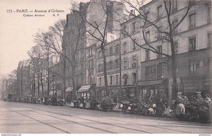PARIS 14 arrondissement  avenue d'Orleans