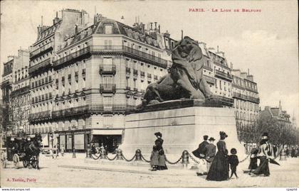 Paris 14 - Le Lion de Belfort - CPA