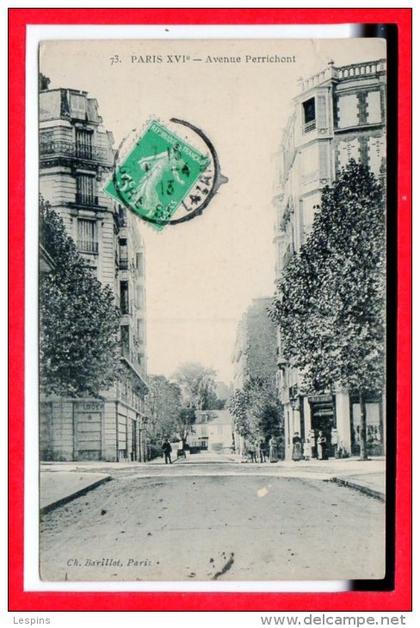 75 - PARIS - 16 Arr. - Avenue Perrichont