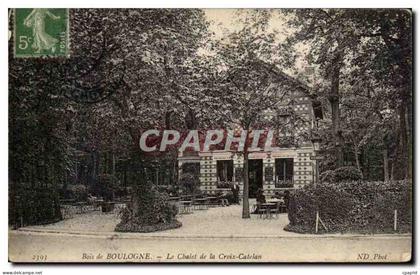 Paris - 16 - Bois de Boulogne - Le Chalet de la Croix catelan - CPA