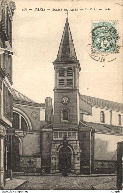 Paris - 16 - Eglise de Passy - CPA