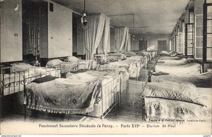 Paris - 16 - Passy - Dortoir Saint Paul - Pensionnat Secondaire CPA