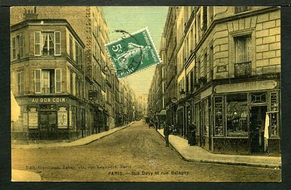 75017 - PARIS - Rue Davy et rue Batagny