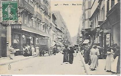 CPA Paris Rue Lévis