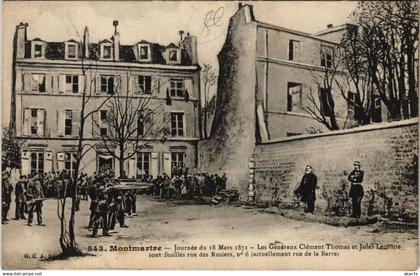 CPA PARIS 18e - Journée du 18 Mars 1871 (59481)