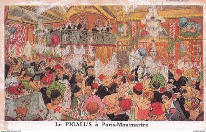 PARIS 18 arrondissement  le PIGALL'S a Paris Montmartre