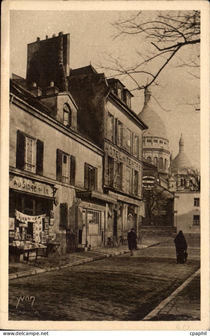 Paris 18 - La Place du Tertre - CPA