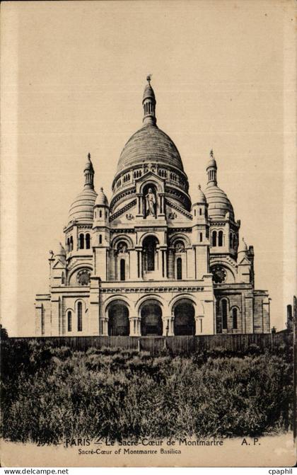 Paris - 18 - Sacre Coeur - Montmartre - CPA