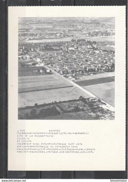 62 - DIVION - Bassin minier - Cité minière - Continuum rural urbain - Habitat individuel