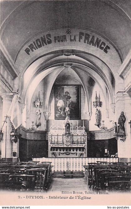 62 DIVION INTERIEUR DE L EGLISE