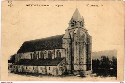 CPA Dixmont eglise (1478502)