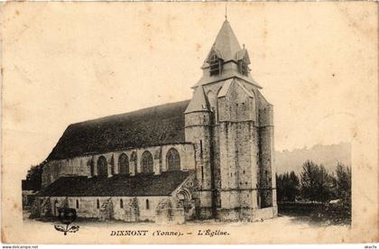 CPA Dixmont eglise (1478506)