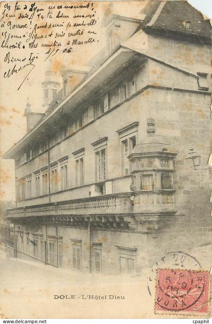 CPA Dole L'Hotel Dieu