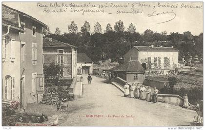 Vosges : Dompaire, Le Pont du Saulcy, Animée, Precurseur