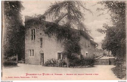 CPA Carte Postale France  Domremy-la-Pucelle Maison où naquit Jeanne d'Arc   VM99618