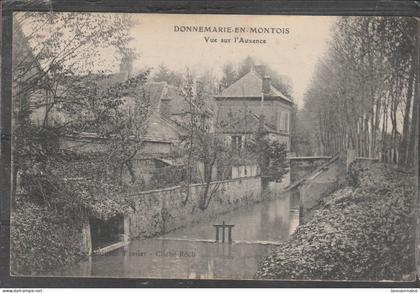 77 - DONNEMARIE DONTILLY - Donnemarie en Montois - Vue sur l' Auxerre