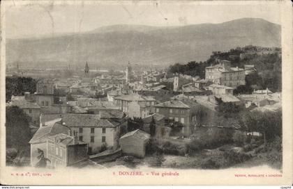 Donzere CPA Vue generale