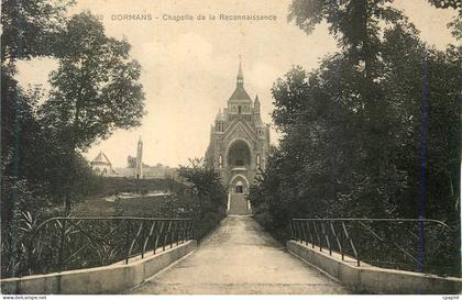 CPA 30 dormans chapelle de la reconnaissance