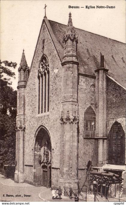 CPA Douai Eglise Notre Dame